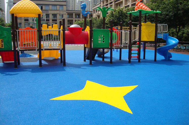 EPDM塑胶颗粒地面