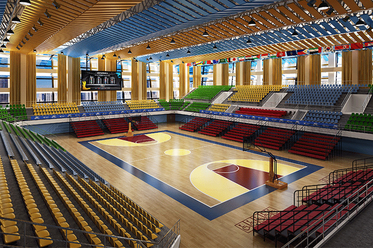 室内运动PVC地板（木纹）