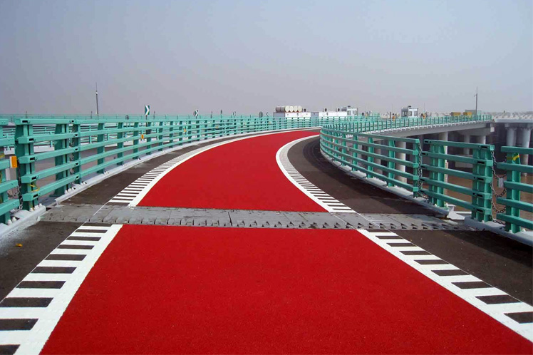 彩色陶瓷颗粒路面