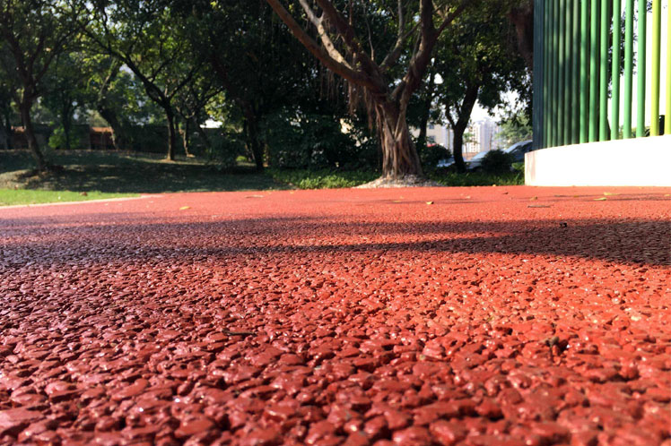 彩色透水混凝土