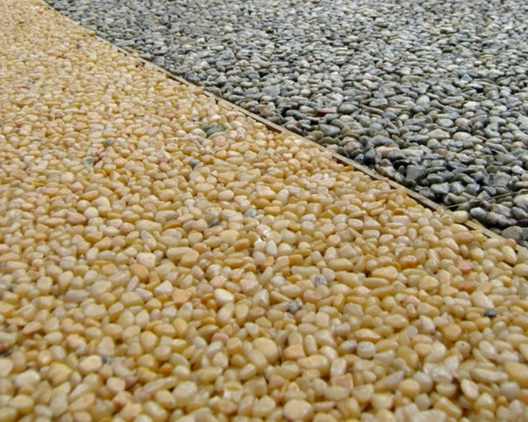 胶粘石透水地坪