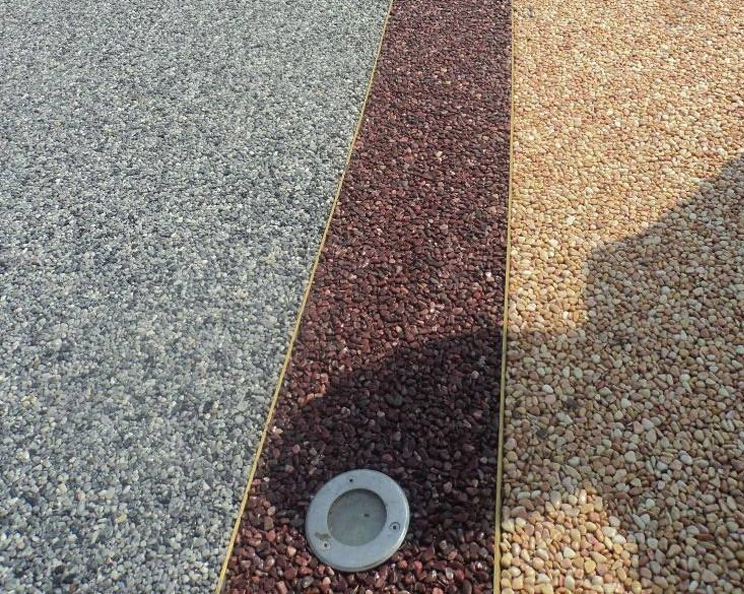 胶粘石透水地坪